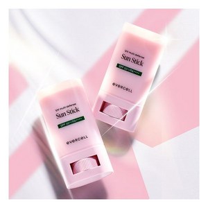 에버셀 유브이 멀티 디펜스 선스틱 18ml+18ml SPF50+ 보송선케어