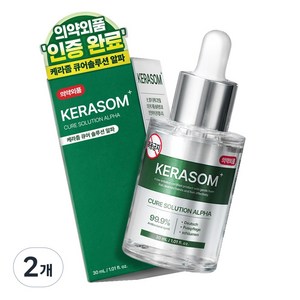 케라좀 큐어 솔루션 알파 의약외품 30ml, 30ml, 2개