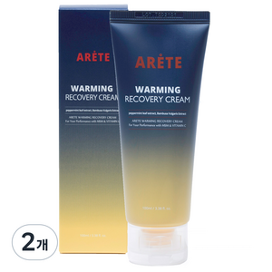 아레떼 워밍리커버리크림 스포츠크림, 2개, 100ml