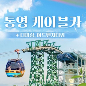 케이블카 1회왕복+디피랑 1인권