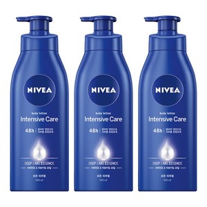 니베아 인텐시브 바디로션, 400ml, 3개