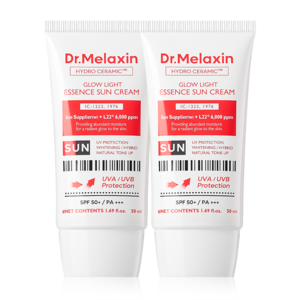 닥터 멜락신 하이드로 세라믹 톤업 에센스 선크림, 50ml, 2개
