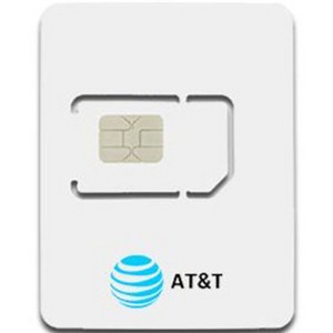 SIMTONG 미국 AT & T 즉시 자동개통 유심칩, 30일, 10GB 소진후 정지, 1개