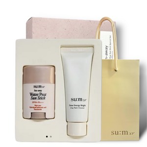 숨 선크림 쿨링 워터페어 선스틱 팩세트+숨쇼핑백 (SPF 50+/ PA++++)