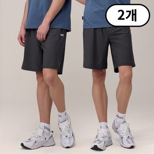 1+1 에버라스트 남자 여름 5부 반바지 스트라이프 팬츠