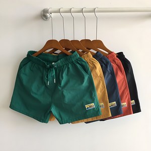 벙커벙커 빅사이즈 쿨 아이스 4부 밴딩 패치 반바지