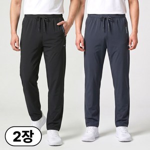 필드웍스 1+1 남성 아이스 쿨 스판 트레이닝팬츠 추리닝 냉감바지