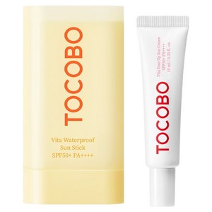 토코보 비타 워터프루프 선스틱 18g + 비타 톤업 선크림 10ml SPF50+ PA++++ 세트, 1세트
