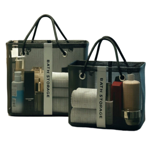 이지엘리 샤워 물빠짐 메쉬 목욕가방