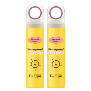 레시피 워터프루프 선스프레이 SPF50+ PA++++, 2개, 80ml