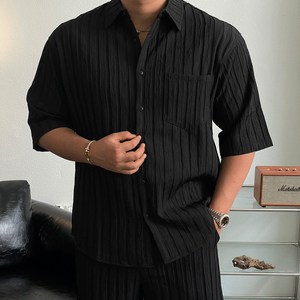 남자다잉 세레스 남자 플리츠 셔츠 세트