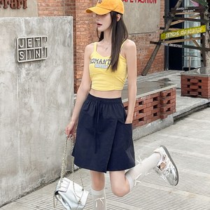 스토리원 WM-SSSK030 여성 A라인 랩스커트 치마 바지