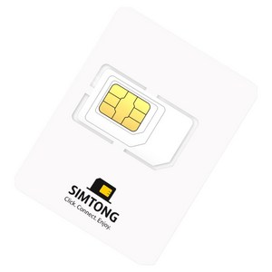 SIMTONG 호주 유심칩, 1개, 4일, 매일 3GB 소진시 저속 무제한