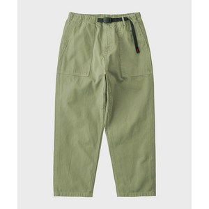 그라미치 남녀공용 코튼 팬츠 루즈테이퍼드 팬츠 Faded Olive GRA241XPT05T549