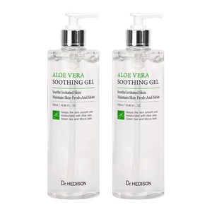 닥터헤디슨 알로에 베라 수딩 젤, 2개, 500ml