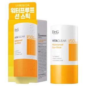 닥터지 비타 클리어 워터프루프 선 스틱 SPF50+ PA++++, 21g, 1개