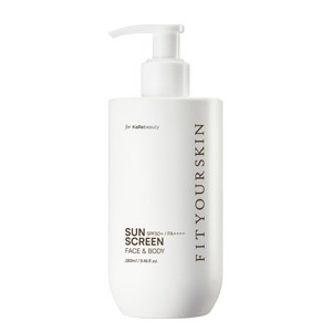 핏유어스킨 대용량 선크림 선스크린 페이스 앤 바디 SPF50+ PA++++, 1개, 280ml