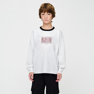 마리떼프랑소와저버 아동용 CLASSIC LOGO RINGER LONG SLEEVE