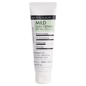 더마팩토리 비건인증 무기자차 마일드 편백수 선크림 SPF50+ PA++++