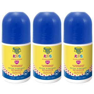 바나나보트 키즈 롤온 썬크림 SPF50+, 75ml, 3개