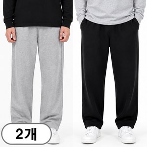 차쿠 1+1(2세트) 남여공용 트레이닝복팬츠 조거팬츠 일자 와이드 추리닝 슬랙스팬츠 작업바지 편의점바지 빅사이즈