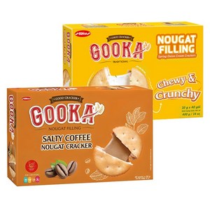 비비카 구카 누가 필링 크래커 400g + 솔티 커피 누가크래커 400g