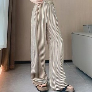 퓨리픽 여성 살랑 살랑 여자 스트라이프 시어커서 쿨링 밴딩팬츠 3color