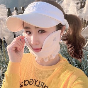 휴스토니 방한 골프마스크 C극세사 자외선차단 기모 스포츠마스크 파크골프 등산 자전거 겨울 여성 남성 공용 국산 본사