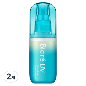 비오레 UV 아쿠아 리치 아쿠아 프로텍트 미스트 SPF50+ PA++++, 60ml, 2개