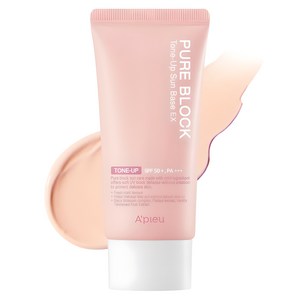 어퓨 퓨어 블록 톤업 선베이스 이엑스 SPF50+ PA+++, 50ml, 1개