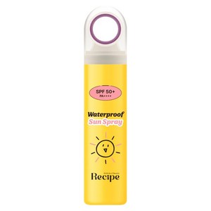 레시피 워터프루프 선스프레이 SPF50+ PA++++, 1개, 80ml