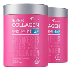 에버콜라겐 타임 비오틴, 150g, 2개