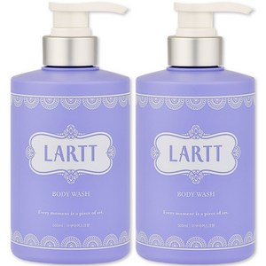 라르트 노네랄 노인냄새 땀 체취 제거 천연 바디워시 아쿠아머스크향, 2개, 500ml