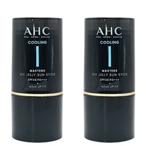 1+1 AHC 마스터즈 아이시 젤리 선스틱 14g 백탁없는 쿨링 수분선스틱 미백주름개선