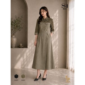 SI 레이스 배색 카라 원피스(SL-OAH2503)_epc