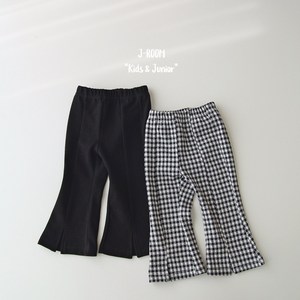 트임스판부츠컷 여아 키즈 주니어 유아동 초등학생 가을 부츠컷 팬츠 나팔 바지