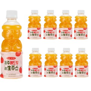 물타지않은 레드향,감귤 착즙주스, 8개, 320ml