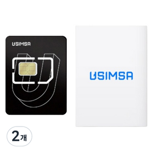 SoftBank 유심사 일본 유심칩, 2개, 3일, 매일 1GB 소진시 저속 무제한