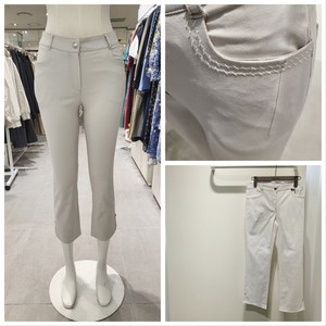 올리비아로렌 여성용 부츠컷 팬츠 VVCDL4M4171