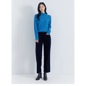 지센 벨벳 기모 본딩 와이드 팬츠 LCPTPA31