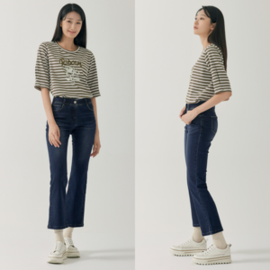 지센 이월상품 부산점 /부츠컷 청바지 LCDPO821 1컬러