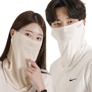 르포스 자외선차단 쿨 스포츠 골프 마스크 1+1